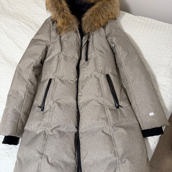 Soia & Kyo down parka jacket - Picture 4 of 8